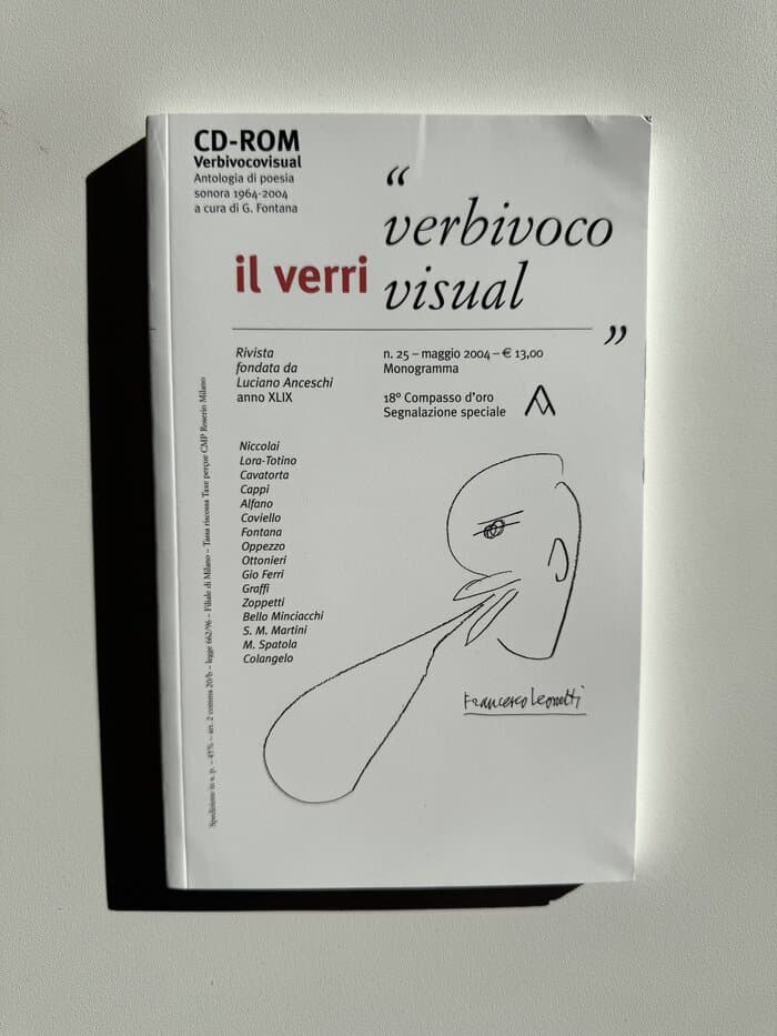 verbivoco visual il verri