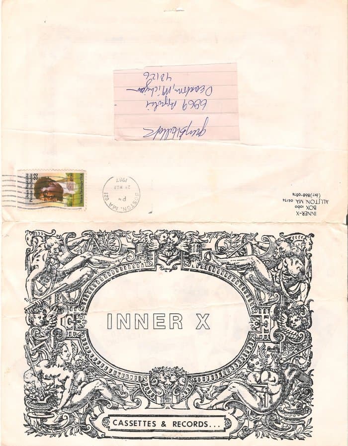 Inner-X Catalogue 1987