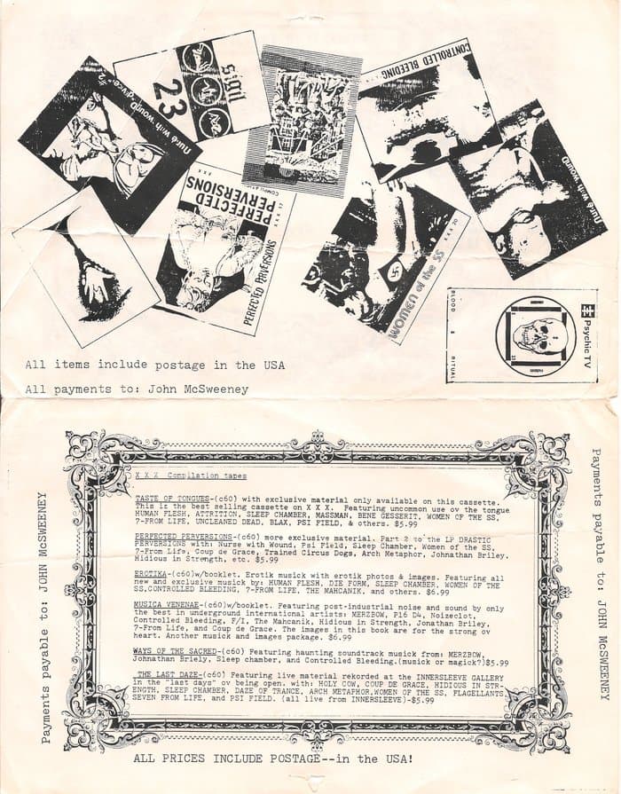 Inner-X Catalogue 1987