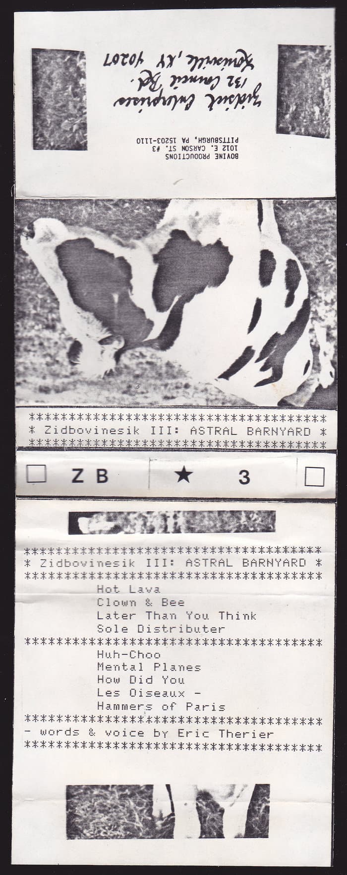 Zidbovinesick III: Astral Barnyard