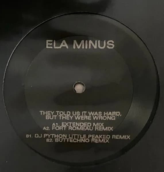 Ela Minus — They Told Us It Was Hard, But They Were Wrong