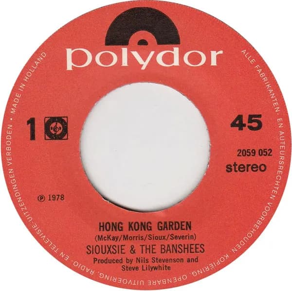 Siouxsie & The Banshees — Hong Kong Garden