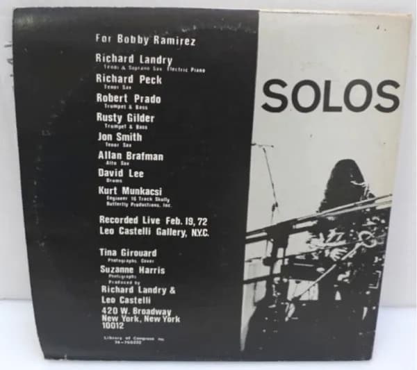 Richard Landry — Solos