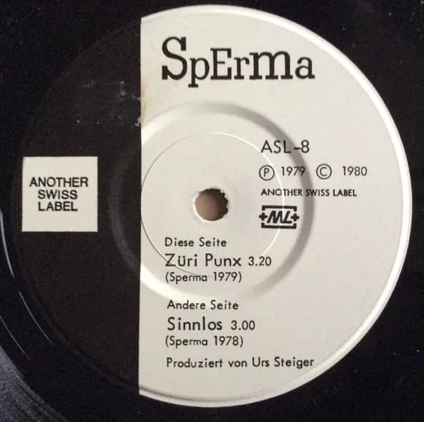 Sperma — Züri Punx / Sinnlos