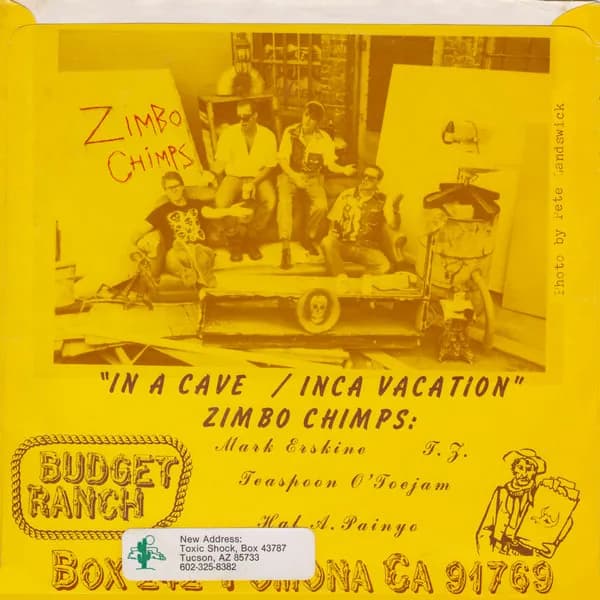 Zimbo Chimps — In A Cave / Inca Vacation