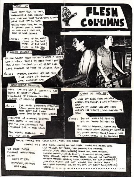 Flesh Columns — Schweigew Vor Dem Sturm