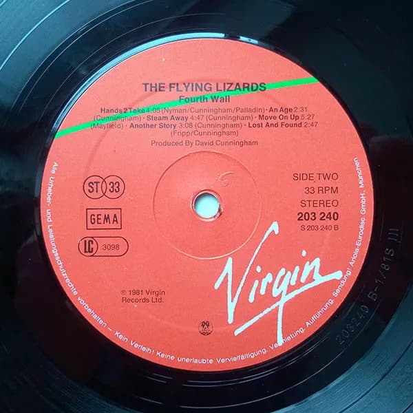The Flying Lizards — Fourth Wall