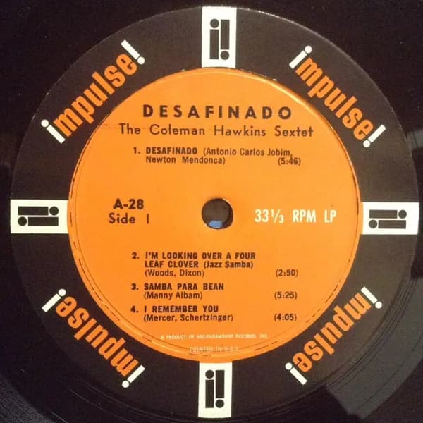 Coleman Hawkins — Desafinado (Bossa Nova & Jazz Samba)