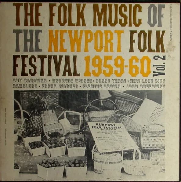 Various — The Folk Music Of The Newport Folk Festival 1959-1960 Vol. 2