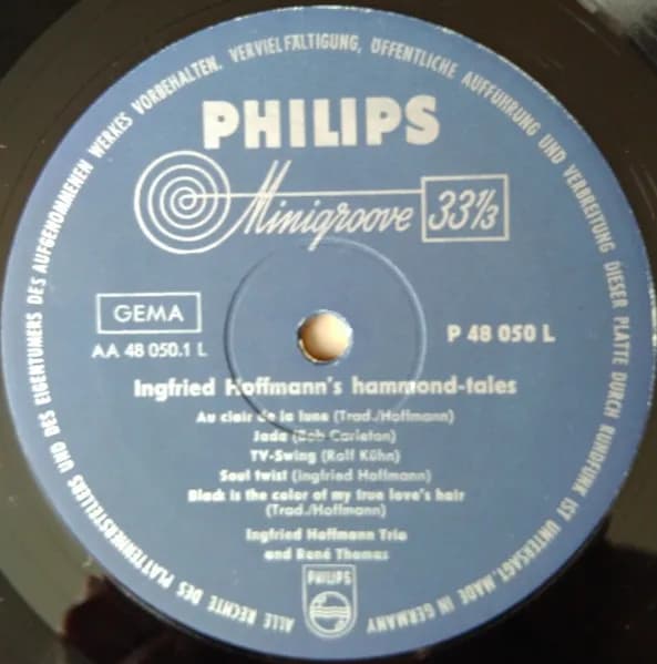 Ingfried Hoffmann and René Thomas — Hoffmann's Hammond Tales