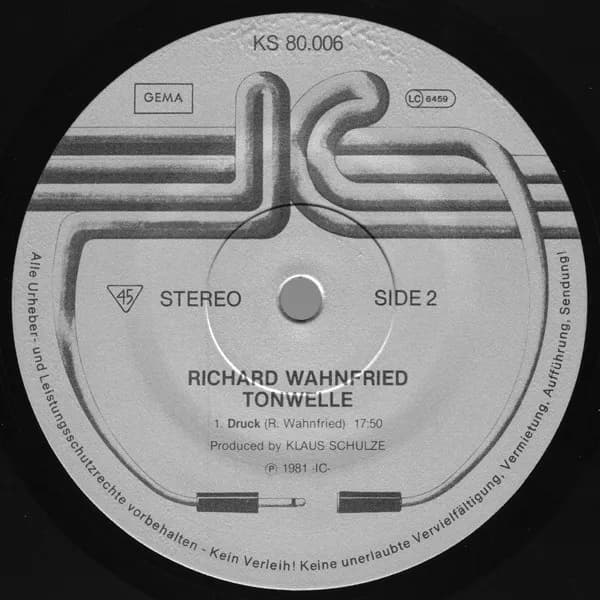 Richard Wahnfried — Tonwelle
