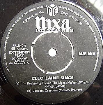 Cleo Laine — Cleo Laine Sings