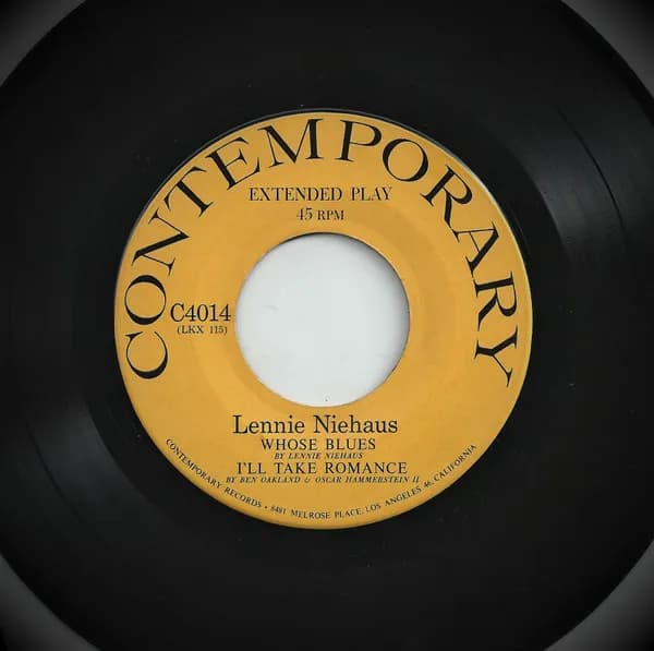 Lennie Niehaus — Vol.1B "The Quintet"