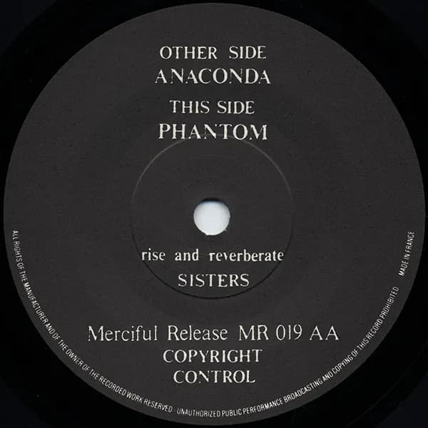 The Sisters Of Mercy — Anaconda / Phantom