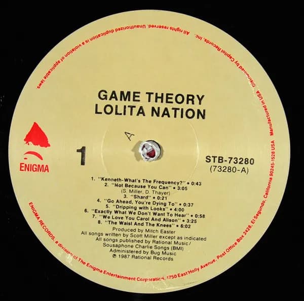 Game Theory — Lolita Nation