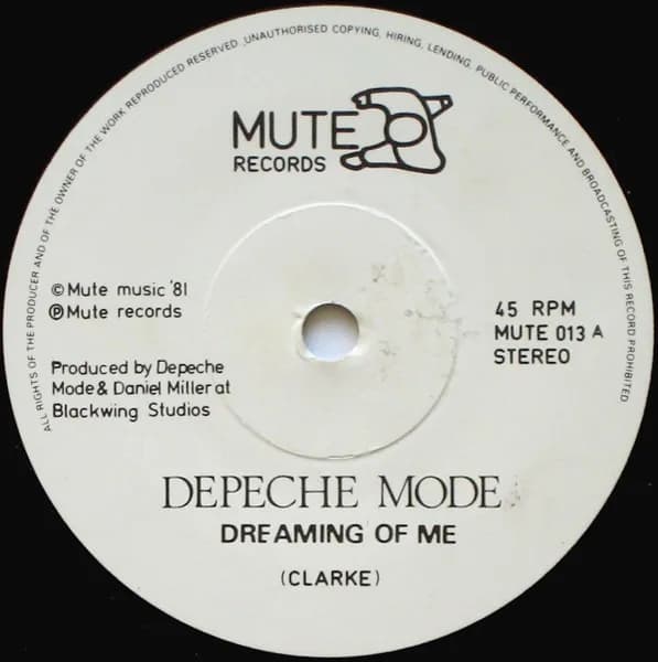Depeche Mode — Dreaming Of Me