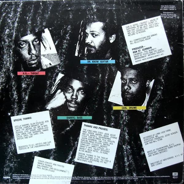 Bad Brains — I Against I