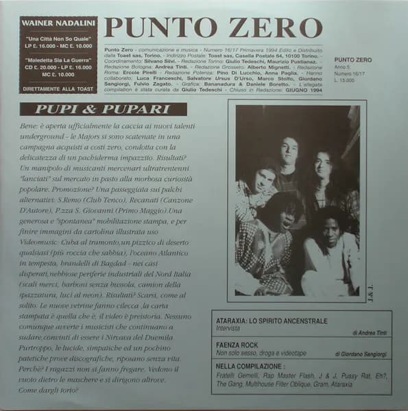 Punto Zero Numero 16/17
