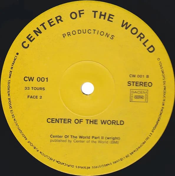 Center Of The World — Center Of The World. Volume I