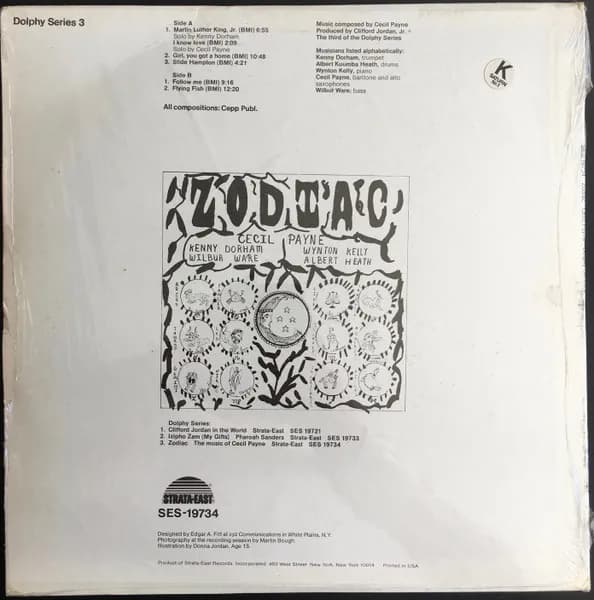Cecil Payne — Zodiac (The Music Of Cecil Payne)