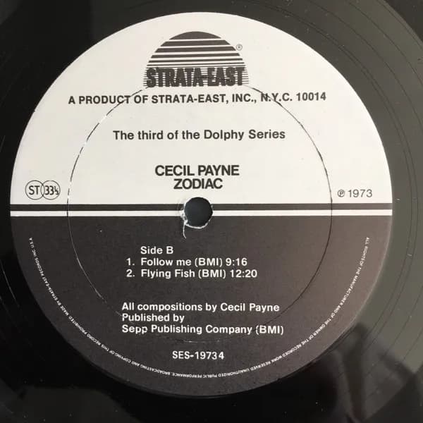 Cecil Payne — Zodiac (The Music Of Cecil Payne)