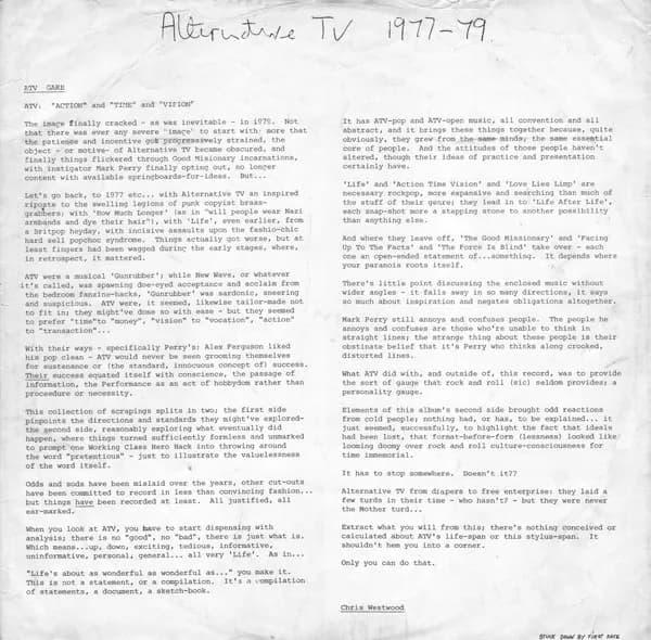 Alternative TV — Action Time Vision