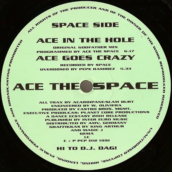 T-Bone Castro / Ace The Space — 4-Track E.P. / Ace In The Hole