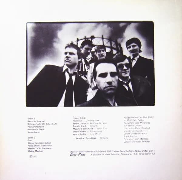 Gas (8) — Musikversorgung