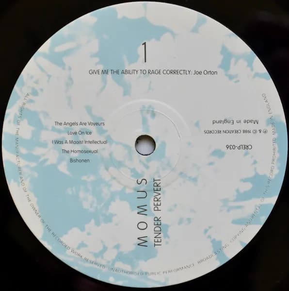 Momus — Tender Pervert