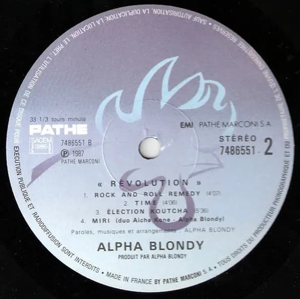 Alpha Blondy And The Solar System — Revolution