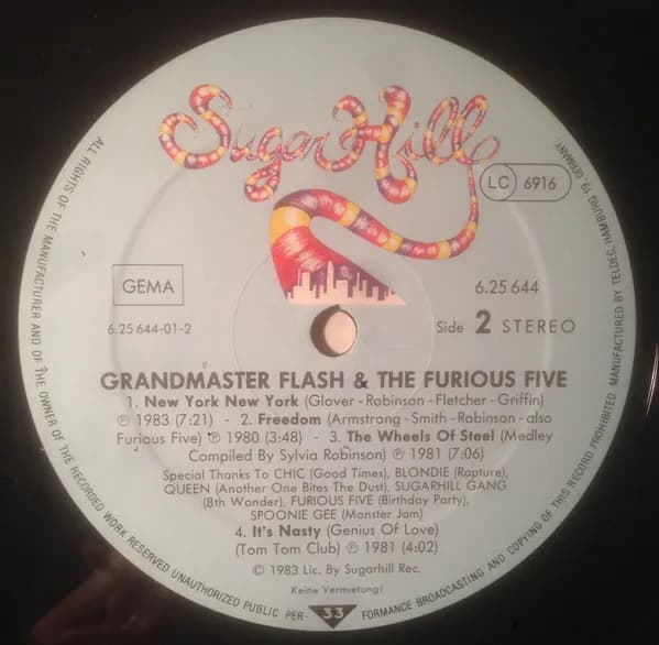 Grandmaster Flash & The Furious Five — Grandmaster Flash & The Furious Five