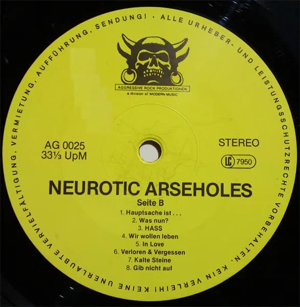 Neurotic Arseholes — ... Bis Zum Bitteren Ende