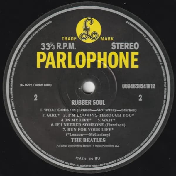 The Beatles — Rubber Soul