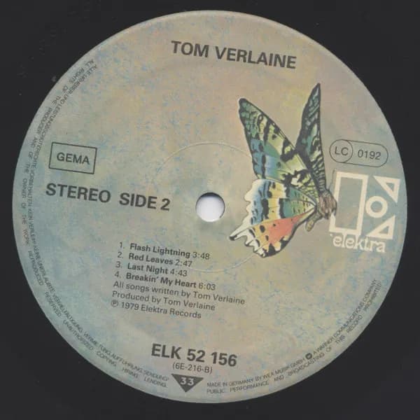 Tom Verlaine — Tom Verlaine