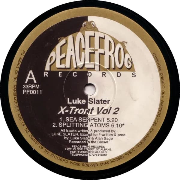 Luke Slater — X-Tront Vol. 2