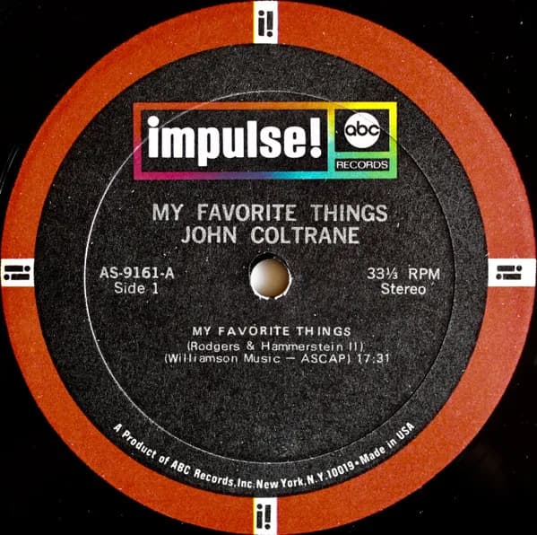 John Coltrane — Selflessness Featuring My Favorite Things