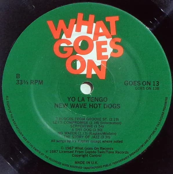 Yo La Tengo — New Wave Hot Dogs