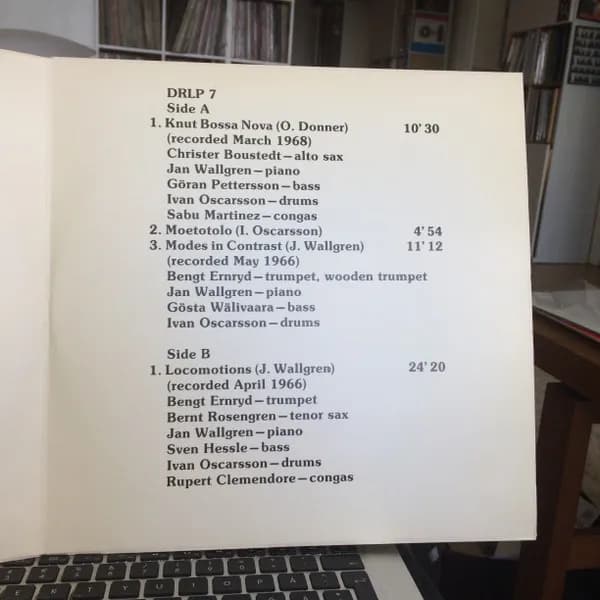 Bengt Ernryd Quartet - Jan Wallgren, Ivan Oscarsson & Consortes — Music - Early Recordings 1964-1968