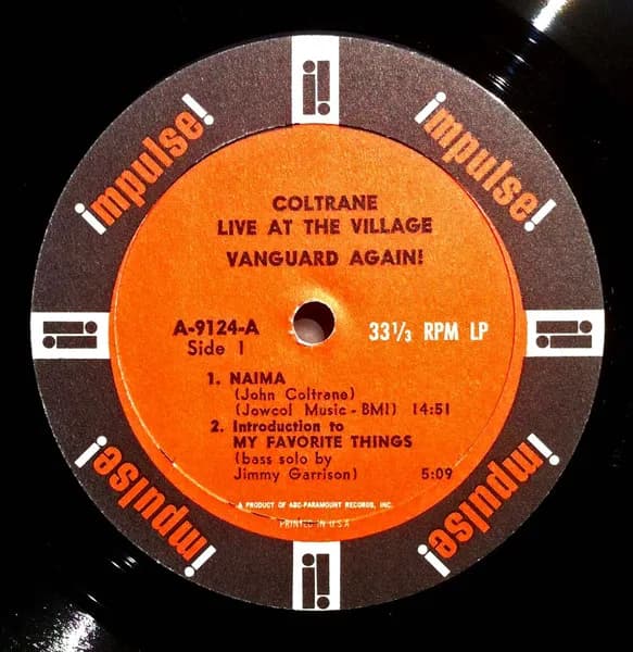 John Coltrane — Live At The Village Vanguard Again!