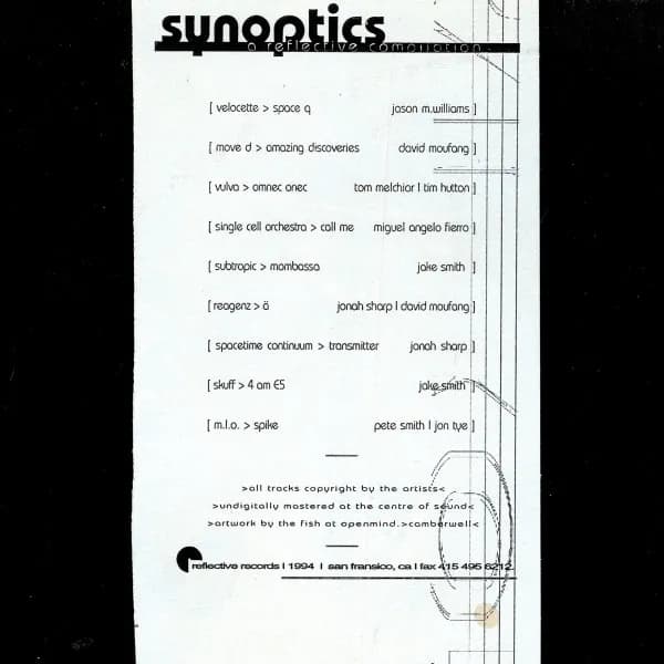 Various — Synoptics A Reflective Compilation