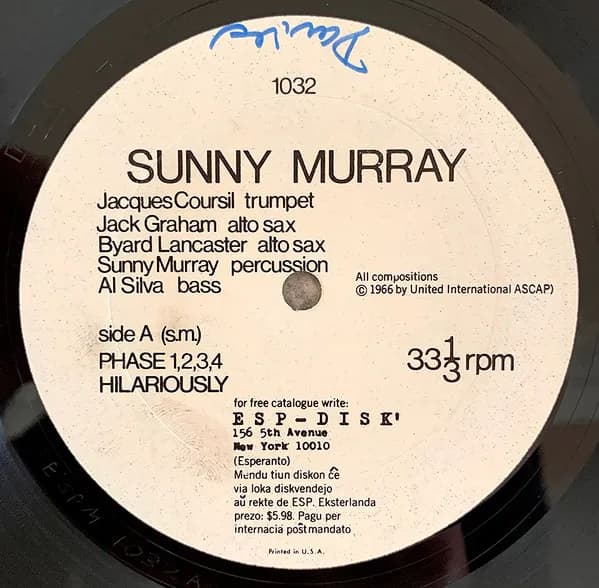 Sunny Murray — Sunny Murray