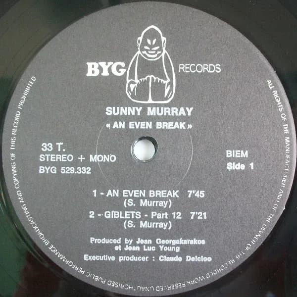 Sunny Murray — An Even Break (Never Give A Sucker)