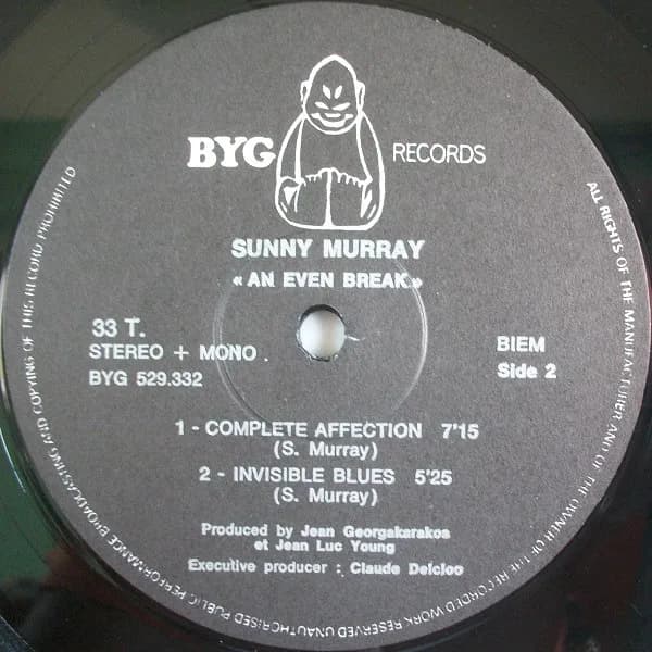 Sunny Murray — An Even Break (Never Give A Sucker)
