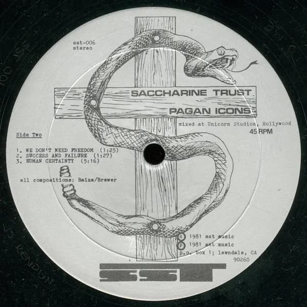 Saccharine Trust — Paganicons