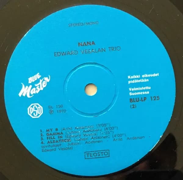 Edward Vesala Trio — Nana