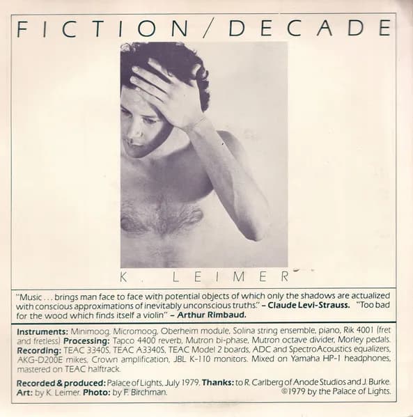 K. Leimer — Fiction / Decade