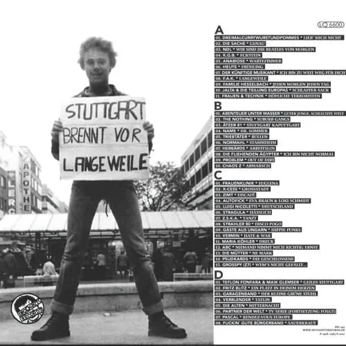 Various — Stuttgart Brennt Vor Langeweile - Punk & Underground PLZ 7000 + Umgebung 1978-83