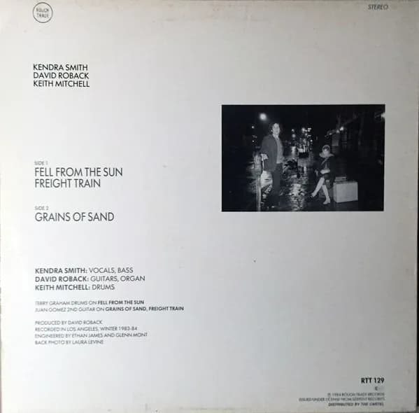 Kendra Smith, David Roback, Keith Mitchell (3) — Fell From The Sun / Freight Train / Grains Of Sand