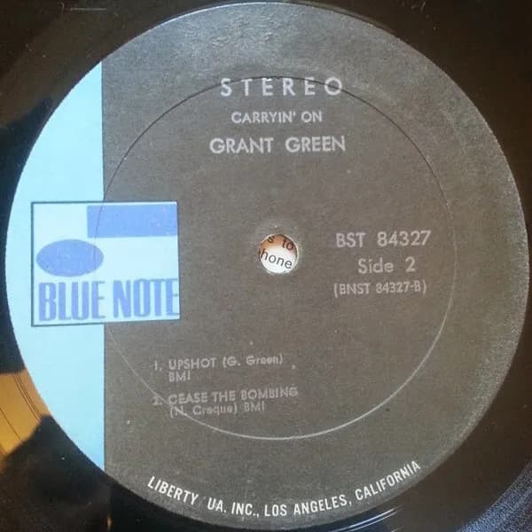 Grant Green — Carryin' On