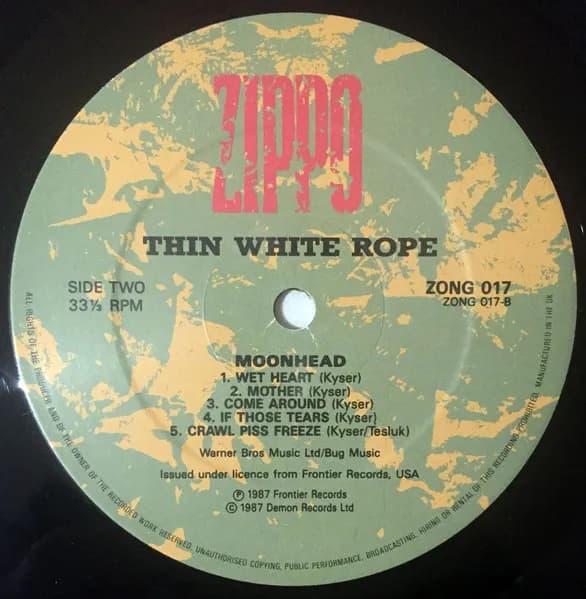 Thin White Rope — Moonhead
